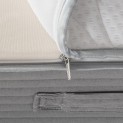 Materasso SILVERSOFT Molle Memory con cover sfoderabile, altezza 24 cm